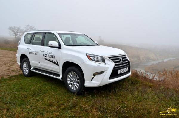 Фейслифтинг Lexus GX 460 – комфорт и брутальность: тест-драйв